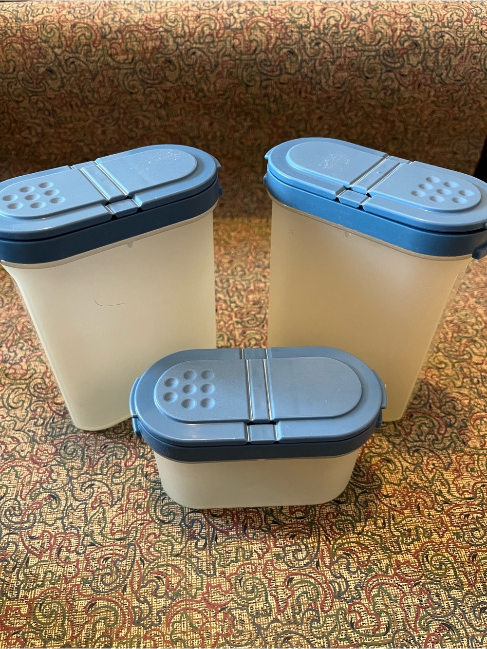 Vintage Tupperware Modular Mates Spice Shakers - Set of 3